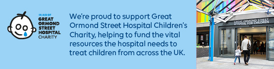 KEE are supporting the life changing work of the Great Ormond Street Hospital