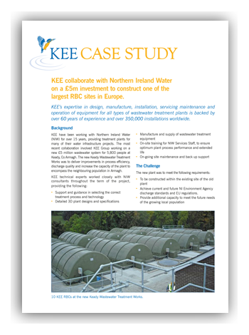 KEE collaborate with Northern Ireland Water